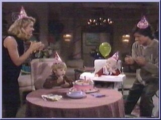 Ридж, Брук, Рик и Бриджит празднуют первый день рождения Бриджит