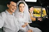 «Дальнобойщики» (с женой, актрисой Дарьей Михайловой, и Владимиром Гостюхиным)